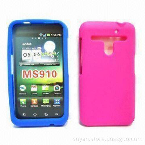 Supersoft High Elastic Silicone Case for LG MS910, Available in Different Colors